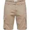 Only & Sons Pantaloncini da Uomo, Cincillà, M