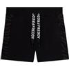 FREDDY - Pantaloni Shorts con Motivo Grafico E Logo, 94% Cotone 6% Elastan