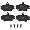 TRW GDB1332 Pastiglie Freno Set di 4 para Renault Clio Mio II (BB_, CB_) 1998-2016 Assale anteriore e Altri Veicoli
