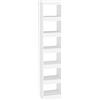 vidaXL Libreria/Divisorio Bianco 40x30x198 cm