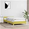 IBUQDDV Telai per letti Struttura letto Letto a Piattaforma Bed Giroletto senza Materasso Verde 100x200 cm in Tessuto