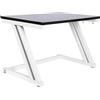 LANTUS Scaffale da Cucina Moderno a 2 Ripiani per Organizer da Cucina Portaspezie - 57 * 38 * 38cm - Z-bianco+nero