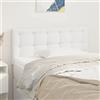 IBUQDDV Spalliera Letto Matrimoniale Testiera Letto Una Piazza E Mezza Testiere Per Letto Matrimoniale Spalliera Letto Singolo Testiera Bianco 100x5x78/88 cm in Similpelle per Salone Camere Da Letto