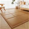 HMTBQT Tappetino Giapponese Tatami Pieghevole Dormire Materasso Futon Tappeti(Dark Brown,120x200cm)