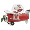 Roman Globo D'Acqua Snoopy Ace Volante Bi-Piano Con Arachidi 4" #137988