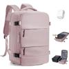 BJLFS Zaino Ryanair 40x30x20 Sottovuoto con pompa Zaino da Viaggio aereo Cabina 40x30x20 Impermeabile Bagaglio a Mano Wizzair Sottovuoto Borse da Cabina per Easyjet 45x36x20 Zaino Airback Donna