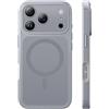 TAURI Magnetica Cover per iPhone 17 Pro Retro Opaco,Grigio
