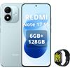 XIAOMI Redmi Note 17 5G 6+128GB, Nero, Smartwatch incluso