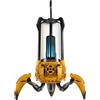 GravaStar Supernova - Altoparlante Bluetooth 5.3, 25 W, suono potente, diversi effetti di luce immersivi, compatibile con AUX, 9 ore di riproduzione, altoparlante da campeggio all'aperto, 20 m