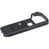 OURHZTB Base in metallo impugnatura piastra a sgancio rapido per Sony A7III A7R3 A9 piastra di base per fotocamera Vlogging staffa di estensione con fori per treppiede a vite da 0,6 cm e supporto per