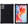 BastralBloom Custodia per tablet Teclast P30/P30T da 10,1, in morbido silicone, regolabile, adatta ai bambini, con supporto (nero)