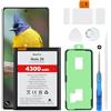Beefix Batteria per Samsung Galaxy Note 20 (N980F/N981B), 4300 mAh alta capacità | chip intelligente per autonomia prolungata, sicurezza, kit di attrezzi professionale incluso.