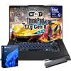 Lenovo ThinkPad T1g 5070 Gaming Business AI Laptop, Intel Core Ultra 9 285H, RTX 5070, Touchscreen da 16 3.2K 120Hz, 64GB RAM, SSD 2TB, lettore di impronte digitali, KB retroilluminato, Wi-Fi 7, Win