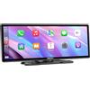 ESSGOO Schermo Carplay Auto, Supporta A-pple Carplay wireless e Android Auto, Touch Screen IPS da 10.26 Pollici con Sensore di Luce, Supporta Mirror Link, Assistenti G-oogle e Siri