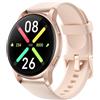 Parsonver Smartwatch Uomo Donna Con Chiamate Bluetooth, 5ATM Impermeabile per Nuoto, Orologio Fitness Con 100+ Sportive, Frequenza Cardiaca, SpO2, Sonno (Oro rosa, 44 mm)