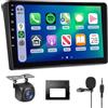 Hodozzy 【4+64G】Hodozzy Carplay Autoradio per Fiat Ducato/Peugeot Boxer/Citroen Jumper 2011-2022, 9 Pollici Touchcreen Stereo Auto Bluetooth con Android Auto/EQ/Navi/Wifi/RDS/USB/SWC