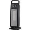 BEPER P203TER002 Termoventilatore Ceramico a Torretta, Stufetta Elettrica 2000W con Oscillazione Automatica, Termostato Regolabile, 2 potenze, Sicuro con Autospegnimento
