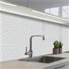 KitchenYeah© Paraschizzi Cucina Adesivo Pannello Parete Paraspruzzi Muro | 60x250 cm - Decorativo Piastrella - Motivo - Multicolore
