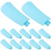 HONMEET Pale Ricambio per Ventilatore in PP Blu, 12 Pezzi | Ricambio Facile e Installazione Rapida, Durata Maggiore, Stile Elegante per Apparecchi Compatibili