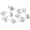 Innfeeltech 10 pezzi ad alta prestazione guidato chip, 3W lampada RGB perline 6 pin