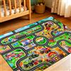 JynkZylphre Tappeto da Gioco per Bambini 80x120cm Tappeto da Gioco Antiscivolo Tappetino da Gioco Lavabile in Lavatrice a Pelo Corto per Decorare e Giocare Nella Cameretta dei Bambini -4