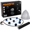 HSYWSH Gioco di scacchi magnetico portatile con magnete,Scacchi Magnetici Gioco,divertente giocoi magnetico da tavolo,Scacchiera Giochi da Tavolo Portatile,Feste Regalo per Riunioni di Famiglia e Viaggi