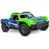 TRAXXAS Mini Slash 4x4 RTR, auto telecomandata per principianti, mini scala verde con sistema TQ BL-2s, caricatore USB-C e batteria LiPo 2 secondi