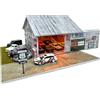Diorama Depot Modellino di garage Diorama in scala 1:64 con illuminazione a LED per vetrina di auto pressofuso in scala 1:64, compatibile con Hot Wheels, Matchbox, Mini GT (magazzino)