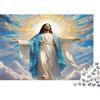 N5D9Z6E2 Figura Religiosa Puzzle 1000 Pezzi Carta per Adulti Atmosfera Divina e Luminosa Relax Decorazione Regalo Festa 38x26cm/1000pcs