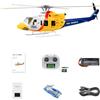 RZARDFLAMR FLYWING BELL-412 470-Class RC Elicottero per adulti, 2.4G 6CH Aereo con posizionamento GPS e ritorno automatico, 4 modalità di volo per principianti, volo all'aperto/interno, regalo per adolescenti