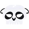 MAOSHYMS Maschere di Halloween per Bambini, Maschera Teschio de Fieltro, Maschera Scheletro, Accesorios de Disfraz para Halloween Fiesta Cosplay Infantili Adulti Regali