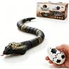 VeftBltrem Serpente radiocomandato 2 in 1, 42 cm, telecomando e modalità di rilevamento intelligente, cobra elettrico con lingua e coda, ricaricabile tramite USB, per evitare ostacoli, per gatti, cani, bambini