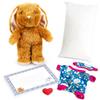 Casdon Build-A-Bear Workshop - Confezione di mini coniglietti da 22,9 cm, per roba, vestito e coccole, compatibile con stazione di imbottitura, età 3+