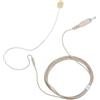 Dpofirs Auricolare con microfono a gancio singolo jack da 3,5 mm, microfono a condensatore a vite omnidirezionale per karaoke, adatto per cantanti, batteristi, tastieristi, vocali, ballerini, DJ, annunciatori