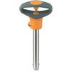 HALDER 22380.0725 Bulloni di bloccaggio a Sfera, Arancione, d1=6 mm / l1=25 mm
