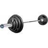 fdfitnessdigital Set olimpico bilanciere e dischi con presa tripla fitnessdigital - 217kg