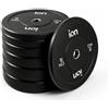 ION fitness Set di Dischi Olimpici Bumper ION fitness Nero - 100kg