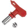 QUARKZMAN Ugelli Getti di Spruzzo Reversibili per Spruzzatore Senza Aria 621 Parti Macchina Spruzzatrice Ugelli Spruzzatura Vernice per Casa Giardino Costruzione Recinzioni, Rosso