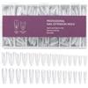 UWJOWP Dual Form 240 Pezzi - Stampi per unghie Sandwich, Nail forms per Polygel, Forma Ovale