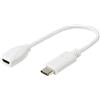 ViVanco™0,1 m Cavo USB USB 2.0 USB C Micro-USB B Bianco