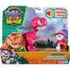 Spin Master PAW Patrol: Il film dei dinosauri, Amici cuccioli ruggenti, figurina con un cucciolo e una figura di dinosauro che ruggisce (assortita - 3 varianti diverse), necessita di batterie, 320 g