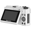 Topiky Fotocamera da Viaggio WiFi 8K 88MP con Messa a Fuoco Automatica per Streaming Live con Filtri Creativi e Schermo Ribaltabile da 3 Pollici per Professionisti (WHITE)
