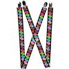 Buckle-Down Unisex Suspender - Donuts Suspenders