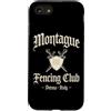 JB's Shakespeare Shop Custodia per iPhone SE (2020) / 7/8 Montague Fencing Club Verona Italia Spade e Scudo Invecchiato