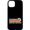 Retro Name Vault Custodia per iPhone 15 Plus GONZAGA Retro 70s 80s Sunset Stripe