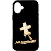 Christian Faith Covers Painter Custodia per iPhone 16 Plus Rullo per pittura a croce Faith Covers Every Wall