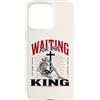 Keep Watch Christian Gothic Art Custodia per iPhone 15 Pro Max Aspettando il re scheletro cristiano Bibbia Art