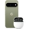 Google Grizzly(Pine,256UK/EU,Sub6,UK/EU) + Pixel Buds 2a - Hazel