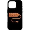 Geeky Chic Costumes Custodia per iPhone 16 Pro Electrical Outlet Plug and Socket Couples Halloween Costume