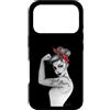 Anne Cha Art Custodia per iPhone 17 Pro Girl Power GRL PWR - Rivettatrice moderna Rosie the Rivettatrice Pin Up Retro Art